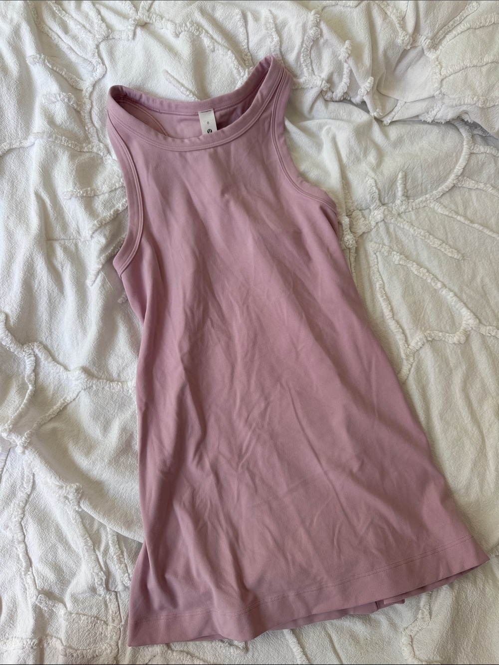 Sleeveless Tank Top - Light Pink
